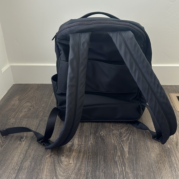 Away “The Backpack” in Jet Black - Water Resistant Nylon - Good Condition USED - Picture 3 of 16